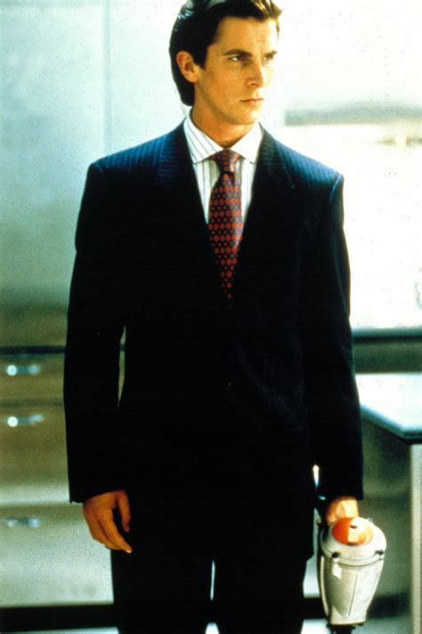 Patrick Bateman totally nailed 1980s businessman style .